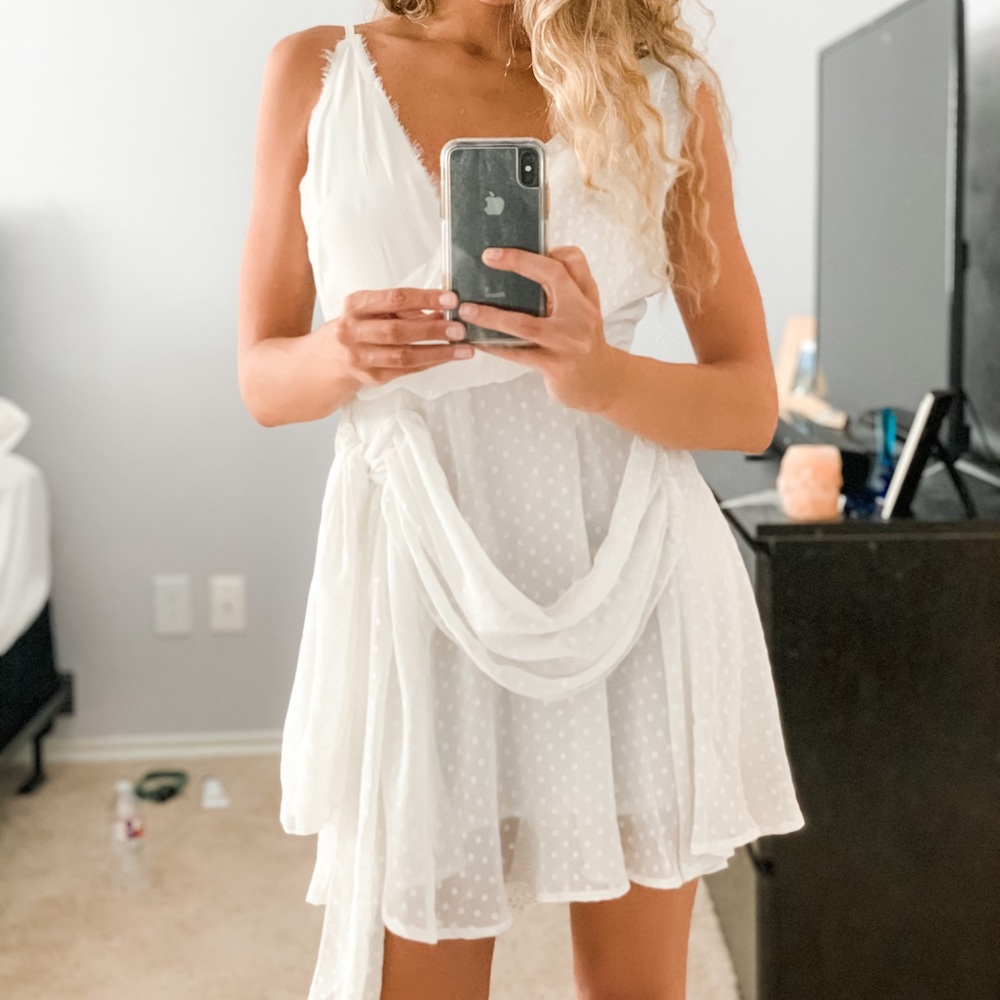 White dress